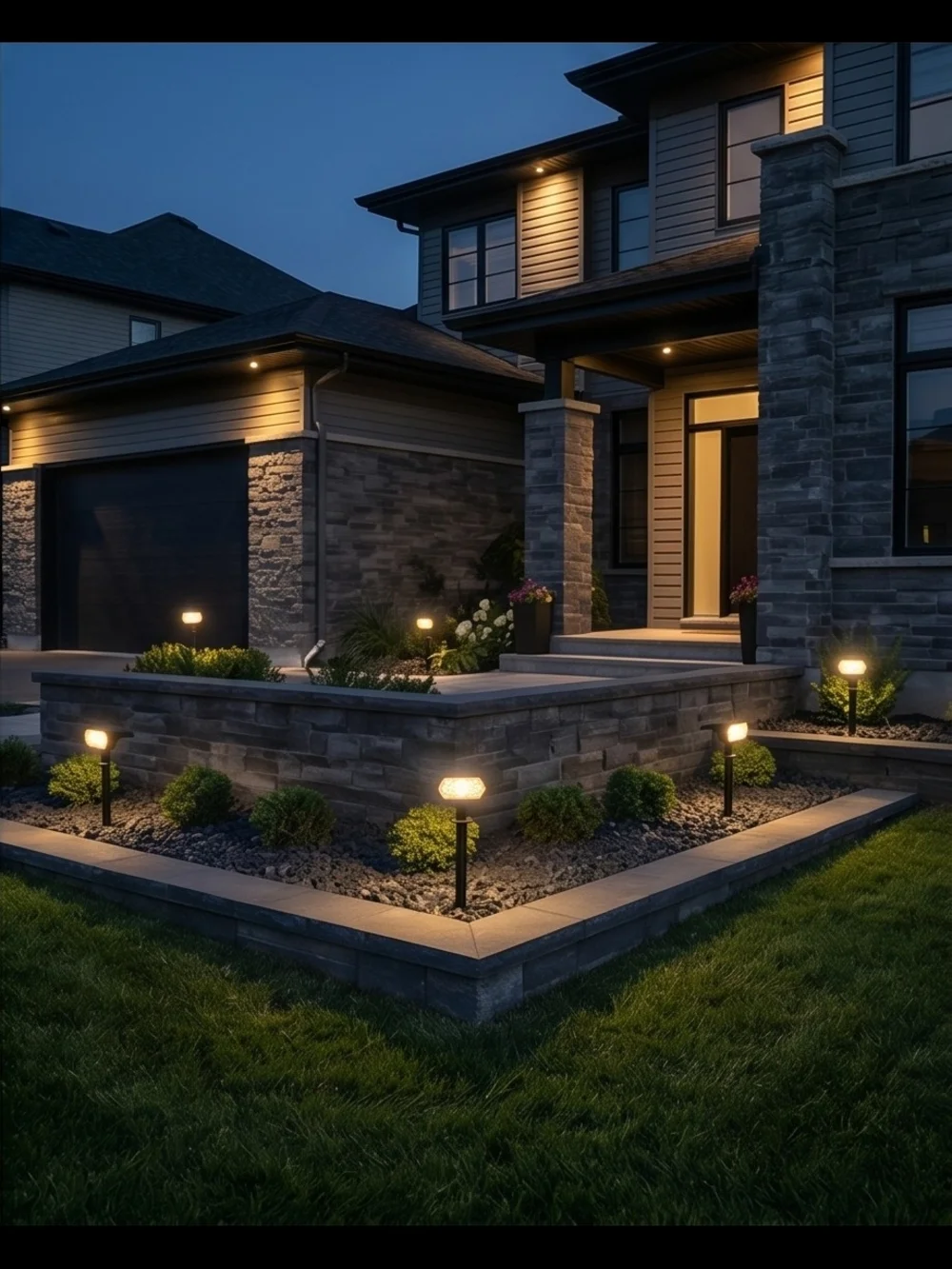 Solar LED Garden Stake Light in Warm White - Home Accents